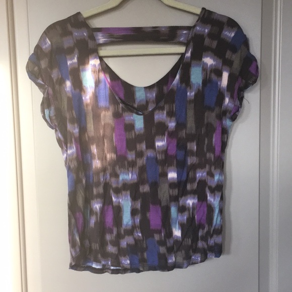 Multicolored dressy t-shirt - Picture 2 of 5